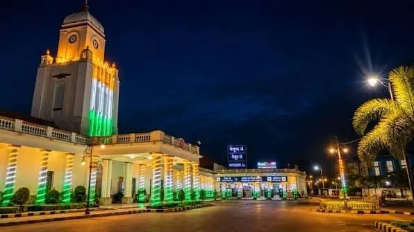 Mysuru Junction lit for the festival