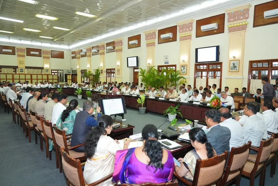 The High Power Committee meeting in session