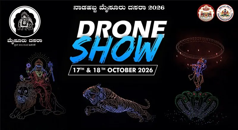 Mysuru Dasara Drone Show 2026